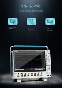 ออสซิลโลสโคปแบบพกพา Tektronix Smart MSO58B ออสซิลโลสโคปสัญญาณผสม 5-BW-350 หน้าจอสัมผัส HD เครื่องมือวัดพารามิเตอร์ - Product Image 2