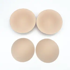 Removable Round Inserts Bra Cup Underwear Swimsuit Sponge Chest Bra Pads For Yoga Sports Bra