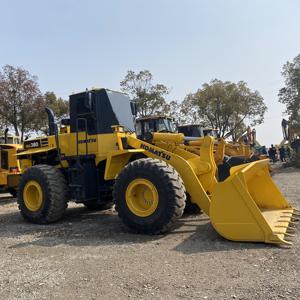 Cargador de ruedas hidráulico Komatsu WA380 usado, carga nominal de 5 toneladas, modelo 2022-2024, equipo de construcción con motor y bomba - Product Image 2