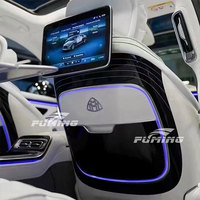 Mercedes Benz Classe S W223 intérieur équipé d'un petit panneau de table électrique multifonctionnel Équipé d'une charge sans fil