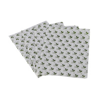 Rouleau de papier ciré alimentaire biodégradable double face enduit de PE avec logo personnalisé pour sandwichs, pains, poulet frit et snacks
