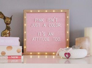 Tableau d'affichage en bois et feutre pour annonces de naissance, mariages, menus scolaires, lettres LED, panneaux de lettres interchangeables, panneau de message personnalisé - Product Image 3