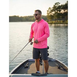 Custom Men's Lightweight <b>Hoodie</b> Long Sleeve Athletic Shirt Quick Dry Moisture Wicking Sun Protection <b>Running</b> Fishing - Product Image 3