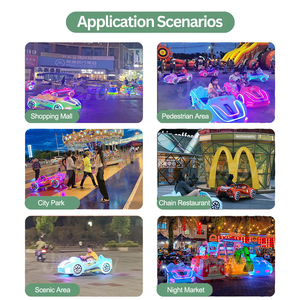 Ultimo grande autoscontrone esterno per bambini adulti giocattolo con giocatore rotondo Dodgem attrezzature di divertimento in plastica per interni per uso domestico - Product Image 5