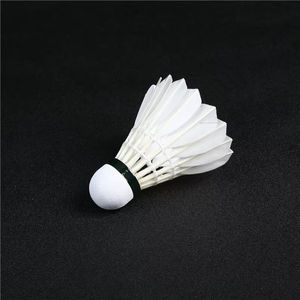 Volant de <span class=keywords><strong>badminton</strong></span> Anyball 444 Fiber Cock Hybrid 3-en-1, durable, en plumes d'oie naturelles de qualité supérieure, outil d'entraînement - Product Image 1