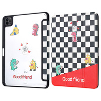 Étui de protection en cuir acrylique 2024 pour iPad Air 13, tablette 10,2 pouces, Mini 6, 11 pouces, design de dessin animé japonais et coréen, étui de protection