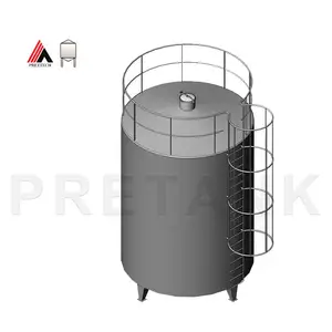 20m3 30m3 SS304 storage tank for soyabean oil cooking oil tank for palm oil tank