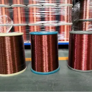 Alambre de cobre esmaltado de 0,8mm-1,4mm para bobinado de motor eléctrico
