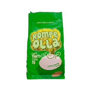 Saco de Arroz Tejido Cuadrado Personalizado de 25, 49, 50 Kilos, Saco Tejido de Polipropileno Laminado Bopp para Envasado de Granos Agrícolas y Trigo - Product Image 2