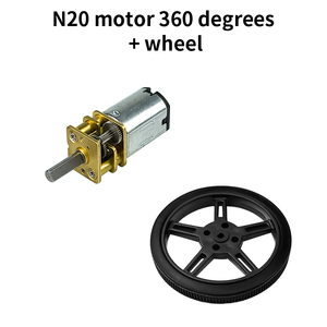 MG996R SG 90 SG5010 Servo 360 Degrees Continuous <strong>Rotation</strong> N20 TT Motor 5V Stepper Motor Micro Servo Motor RC Servo With Wheel - Product Image 5