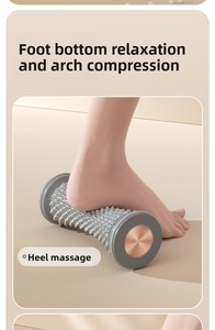Balle de massage plantaire pour yoga et exercices, libération des fascias, entraînement de la voûte plantaire, masseur de fitness, motif hexagonal, élastomère thermoplastique - Product Image 5