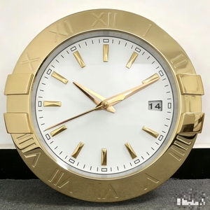 <span class=keywords><strong>Reloj</strong></span> <span class=keywords><strong>de</strong></span> <span class=keywords><strong>Pared</strong></span> Analógico Silencioso <span class=keywords><strong>de</strong></span> Lujo Moderno, Diseño <span class=keywords><strong>de</strong></span> Naturaleza Muerta, Acero Inoxidable, Estilo Antiguo, Decoración para Sala <span class=keywords><strong>de</strong></span> Estar u Oficina, Múltiples Colores - Product Image 5