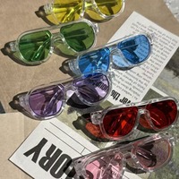 Lunettes BJD 3 points, lunettes de soleil pilote 6,3 cm pour poupée en coton 10 cm, accessoires de mode pour poupée, lunettes pour poupée Labubu 17 cm, décoration