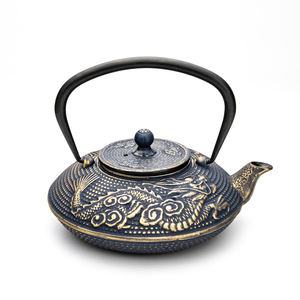 Ustensiles de cuisine chinois Restaurant émail gros <span class=keywords><strong>Dragon</strong></span> chinois théière en fonte - Product Image 1