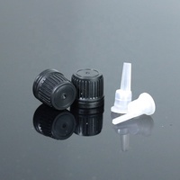 Vente en gros de bouchons à vis pour bouteilles DIN 18 mm 18/415 noirs anti-effraction avec anneau de sécurité (DRG19)