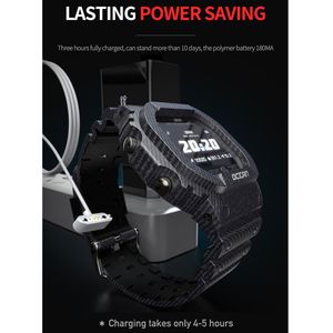 Relógio Inteligente à Prova D'Água IP68 com Monitor de Frequência Cardíaca e Tela Touch TFT de 1,14 Polegadas para Fitness - Product Image 6