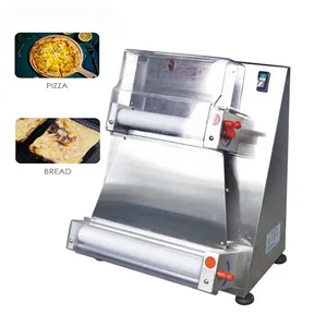 Prensa de masa multifuncional comercial BXD40 Pizza para panadería Laminadora de masa de soporte Manual comercial