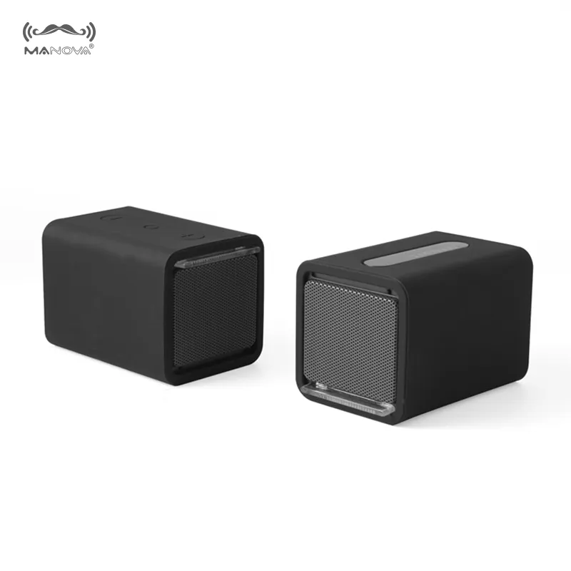 Outdoor Twin Bluetooth Speaker Tahan Air Set Dua Bluetooth Speaker Silikon Tws Mini Bt Speaker untuk Shower