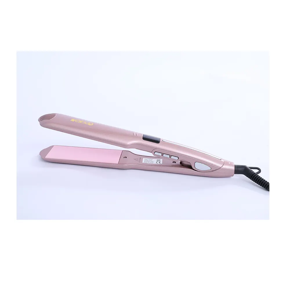 2024 Hot Selling Temperature Display Popular Professional Electric Flat Iron Hair Straightener