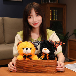 MSHalloween divertido muñeco de trapo para niños, accesorios de regalo, oso de peluche, figura de peluche, juguete, Animal relleno de algodón - Product Image 3