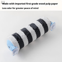 Griffoir pour chat à fixer sur cage, 34,5 cm, rayé noir et blanc, en carton ondulé, vertical et horizontal, à suspendre