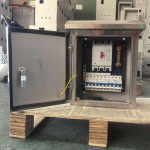 Quadro Elettrico Industriale con Interruttori Automatici, Apparecchiature Elettriche 220V/380V, Scatola di Distribuzione Completa - Product Image 2