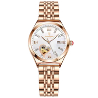 POEDAGAR – montre-bracelet à Quartz pour femmes, chronographe décontracté, en acier inoxydable, avec pointeurs lumineux, nouvelle collection 320