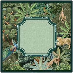 <span class=keywords><strong>Tapis</strong></span> <span class=keywords><strong>de</strong></span> mahjong antidérapant sur le thème <span class=keywords><strong>de</strong></span> la faune <span class=keywords><strong>de</strong></span> la jungle, carré <span class=keywords><strong>de</strong></span> 31,5 pouces, couverture <span class=keywords><strong>de</strong></span> table insonorisante pour <span class=keywords><strong>poker</strong></span>, dominos, jeux <span class=keywords><strong>de</strong></span> cartes - Product Image 1