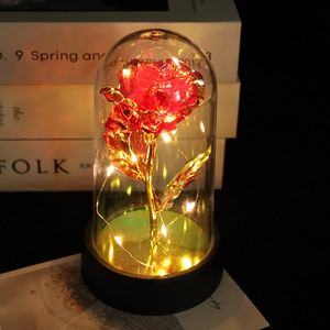 Rose éternelle préservée faite à la main avec LED, idéale pour la Saint-Valentin, Noël, la fête des Mères, les cadeaux de mariage et les cadeaux pour demoiselles d'honneur - Vente en gros 2026 - Product Image 3