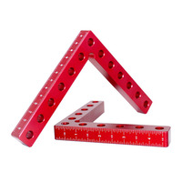Positionnement de précision du travail du bois carré angle de 90 degrés règle de serrage d'angle pour le travail du bois clip de positionnement de fixation en forme de L