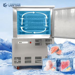 Công suất nhỏ 130 lít-45 ° C Kem hải sản nhanh chóng Vụ Nổ Máy làm lạnh Tủ đông máy thương mại 5 khay R-404A lạnh - Product Image 1