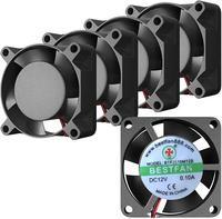 Ventilateur sans balais DC Bestfan OEM ODM 25x25x10mm 2510 12V 5500RPM, ventilateur silencieux à haute vitesse, mini ventilateur pour équipement compact