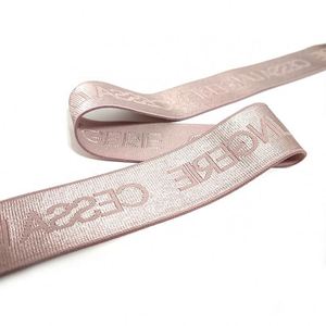 Custom logo <b>Elastic</b> Waistband Band Tape for Women Bra Men Boxer Pant Clothes - Product Image 1