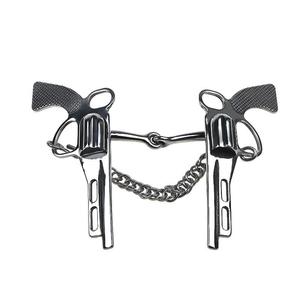 لجام فروسية من أفضل أنواع الصلب المقاوم للصدأ لسباقات الخيل، شكيمة لجام وحلقة فم الحصان لمنتجات الركوب - Product Image 4
