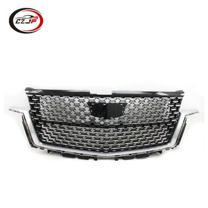 Czjf Kim Cương Đen & Bạc Lượng Không Khí Vỉ Cho 2021 2023 Cho Cadillac Escalade ABS Kim Loại Bộ Lọc Không Khí - Product Image 1