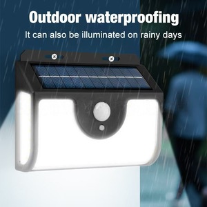 Lámpara Solar de Pared con 134 LED, Sensor Inductivo, Iluminación Exterior Impermeable para Jardín - Product Image 2