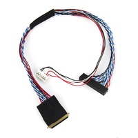 Câble LVDS personnalisé JST XH 5P avec faisceau de câblage et conducteur en cuivre étamé pour connecteurs adaptateur ordinateur (1.0-6.3mm)
