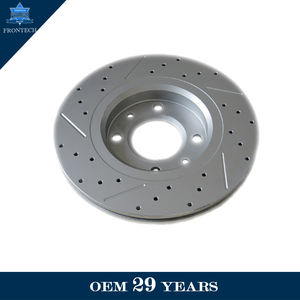 Frontech New Materials - Rotor de Freno de Disco Delantero, Discos y Pastillas de Freno de Repuesto de Primera Calidad - Product Image 3