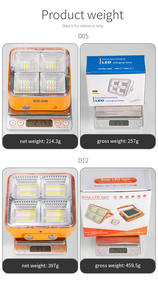 Cao số lượng tiết kiệm năng lượng không thấm nước IP65 SMD sạc <span class=keywords><strong>LED</strong></span> làm việc Đèn năng lượng mặt trời đèn sân vườn - Product Image 5