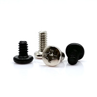 25 buah 6 # -32*5/6/8mm Sekrup Kepala Datar Tipis Phillips untuk Casing PC, Hard Drive Disk HDD, Power Supply PSU, Perbaikan Komputer F