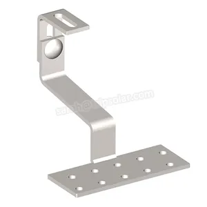 Hạ Môn Slate có thể điều chỉnh ST kim loại mái năng lượng mặt trời Hanger Bracket Maryland M Dây giày Bolt Trung Quốc nhà sản xuất J lợp móc Bolt