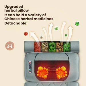 Matelas de massage Shiatsu multifonctionnel en gros avec chaleur, <span class=keywords><strong>airbag</strong></span>, vibration et rouleaux pour le corps, le cou, la taille et les pieds - Product Image 2