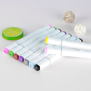 Ensemble de stylos marqueurs à alcool à double pointe de qualité supérieure pour livre de coloriage pour adultes, fournitures scolaires, peinture graffiti, croquis, illustration - Product Image 6