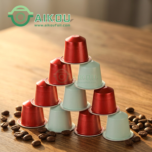 Cápsulas de Café Vacías Reutilizables con Sellos, Compatibles con <span class=keywords><strong>Nespresso</strong></span> Vertuo, Venta al Por Mayor B2B - Product Image 1