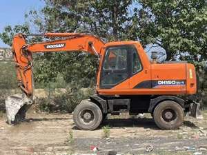 Excavateur à roue Dh150w-7 Doosan d'occasion avec bulldozer Composants inclus Moteur Moteur Pompe Roulement à engrenages Garantie 1 an - Product Image 5