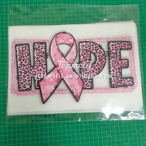 Venta caliente cinta Rosa directa a película (DTF) impresión Transferencia <span class=keywords><strong>de</strong></span> Calor transferencias <span class=keywords><strong>de</strong></span> concientización sobre el cáncer <span class=keywords><strong>de</strong></span> <span class=keywords><strong>mama</strong></span> - Product Image 6