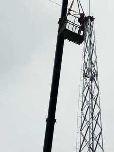 Fuhang FH-07 15-30m thép sét arrester tháp với nhúng nóng bề mặt mạ kẽm tùy chỉnh màu sắc hơn 30 năm tuổi thọ - Product Image 4