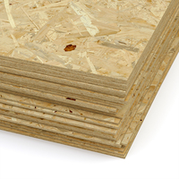 Tableros de Fibra Orientada Senbo ENF Personalizados, Madera OSB de 6mm-19mm, Corte de Lámina Completa, Decoración Exterior, Tablero Base, Superficie Acabada