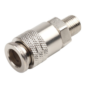 Plowing <b>Quick</b> Coupler G1/4 External Thread Female Head 3-in-1 Pneumatic <b>Connector</b> - Product Image 5