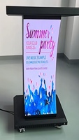 Écran LED flexible intérieur/extérieur, panneau d'affichage numérique, écran mobile étanche, bar, scène DJ, signalisation publicitaire pour centre commercial